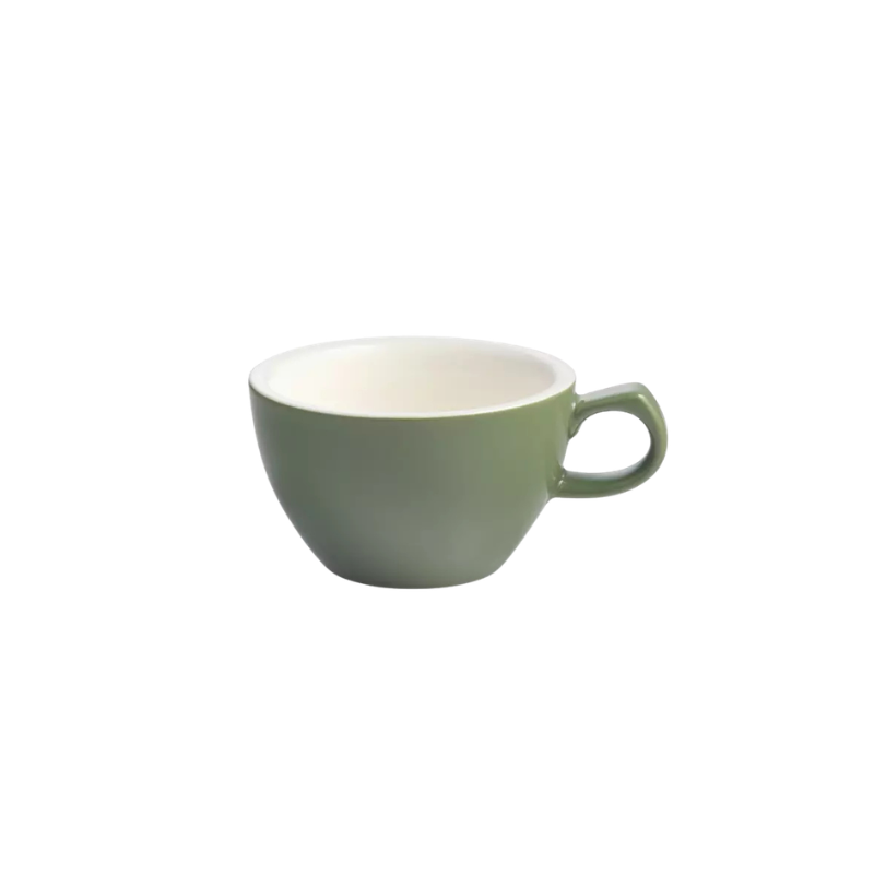 Lusso Coffee/Tea Cup 200ml Olive (Box of 6)