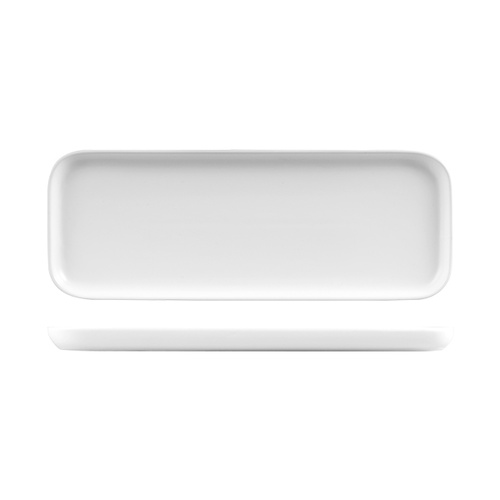 Bevande Rectangular Tray Bianco 350x130x20mm (Box of 4)