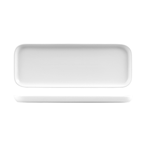 Bevande Rectangular Tray Bianco 350x130x20mm (Box of 4)