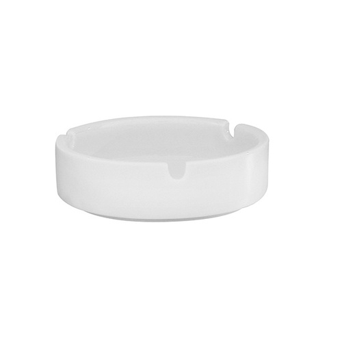 White Stackable Ashtray 100mm