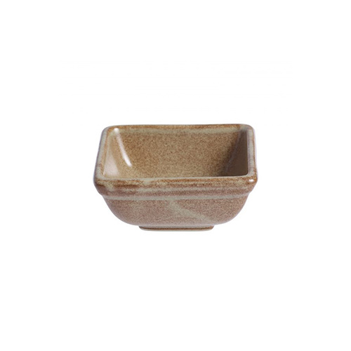 Tablekraft Artistica Square Sauce Dish 80x80x35mm/ 70ml Flame (Box of 6)