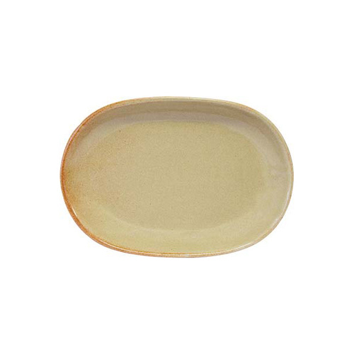 Tablekraft Artistica Oval Serving Platter 305x210mm Flame (Box of 6)