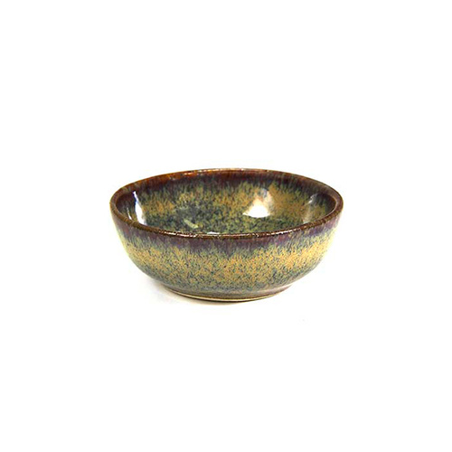 Tablekraft Artistica Round Sauce Dish 80x32mm/ 75ml Reactive Brown (Box of 4)