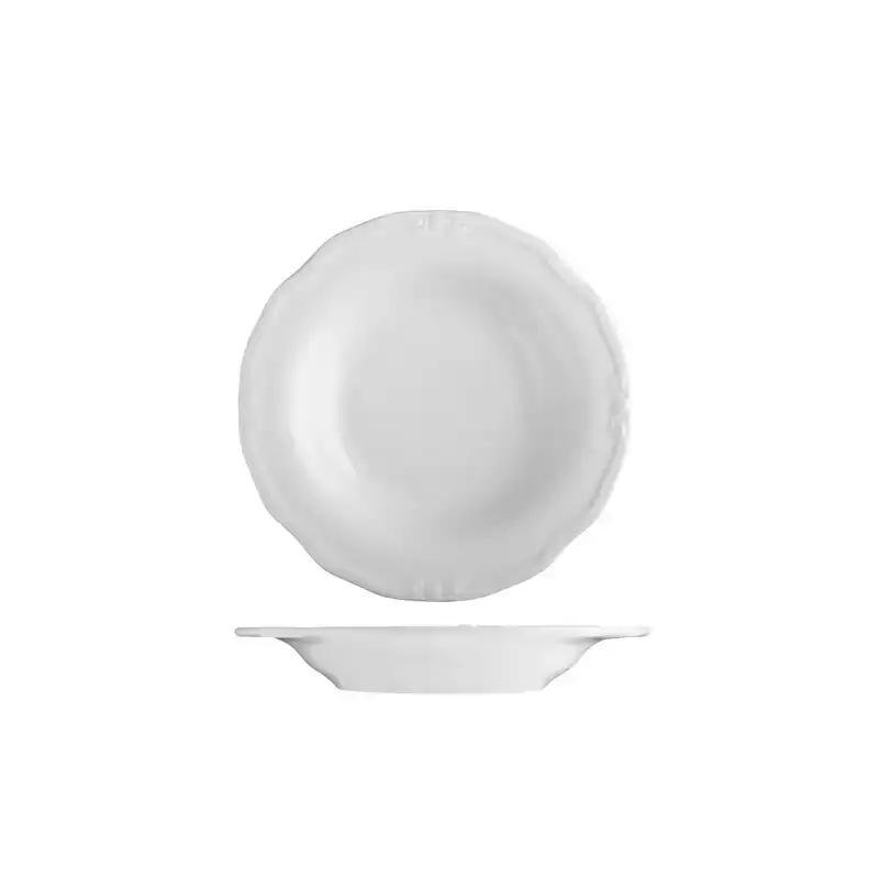 ID Fine Tiffany Scalloped Pasta Bowl 220mm (Box of 12)
