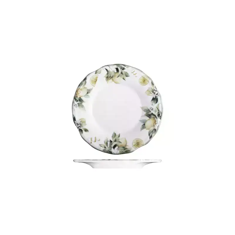 ID Fine Sorrento Scalloped Plate 200mm (Box of 12)