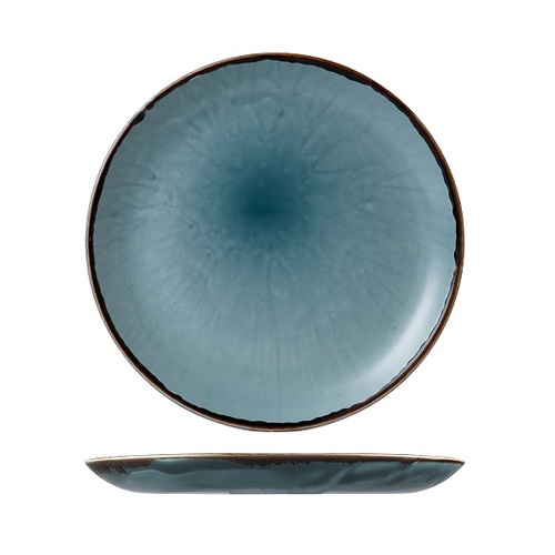 Dudson Harvest Blue Round Plate Coupe 288mm (Box of 12)