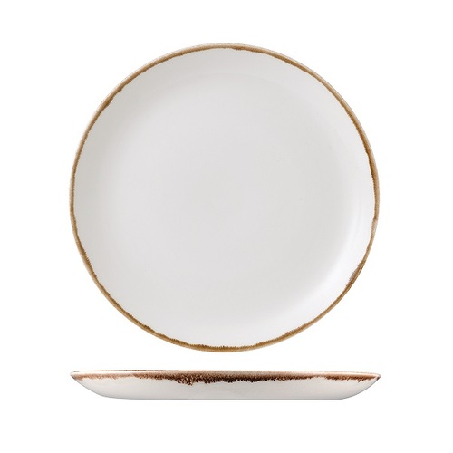 Dudson Harvest Natural Round Plate Coupe 288mm (Box of 12)