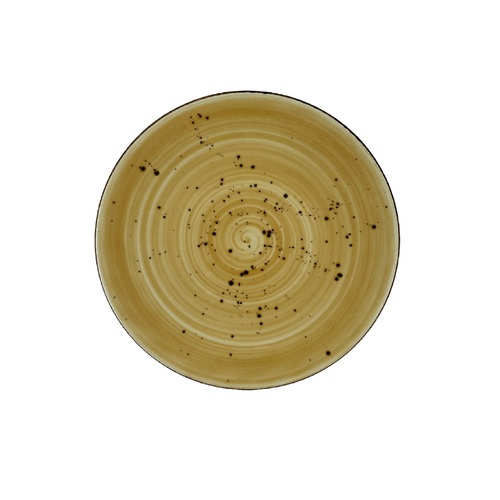 Wellington Plate Round Coupe 290mm Rustic Yellow