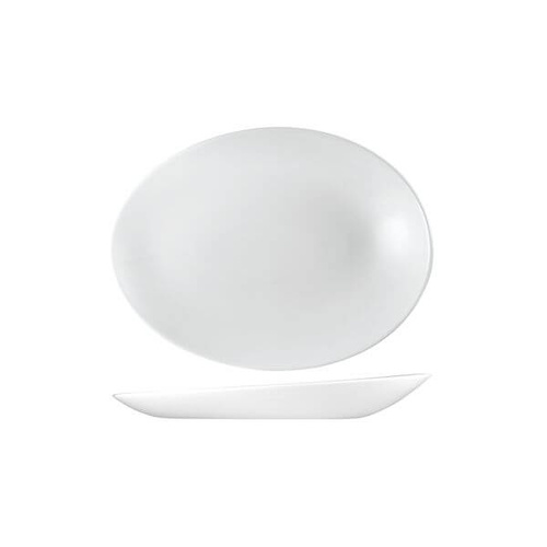 Churchill Profile Orb Oval Plate 250x194mm / 32mm - Box of 12