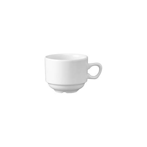 Churchill White Holloware Stackable Teacup 210ml - Box of 24