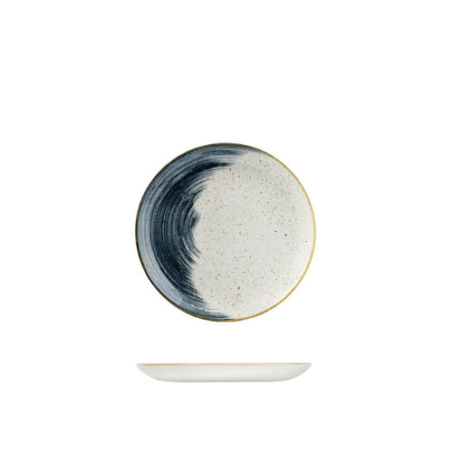 Churchill Accents Blueberry Round Coupe Plate 217mm (Box of 12)