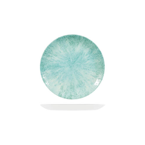 Studio Prints Aquamarine Round Couple Plate 165mm (Box of 12)