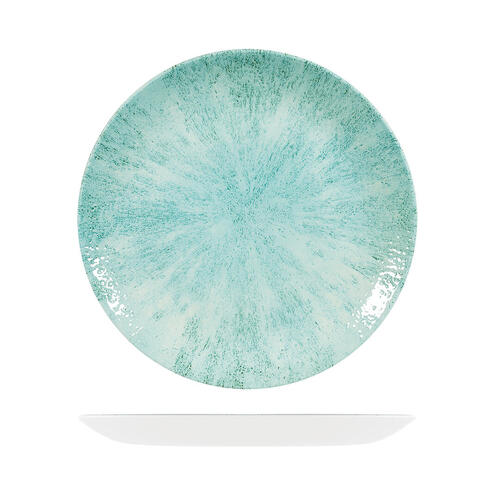 Studio Prints Aquamarine Round Couple Plate 288mm (Box of 12)