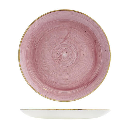 Stonecast Petal Pink Round Coupe Plate 288mm (Box of 12)