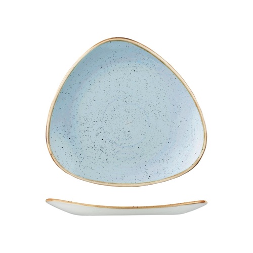 Stonecast Triangular Plate Duck Egg 265x265mm (Box of 12)