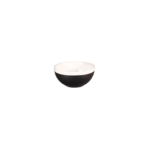 Churchill Monochrome - Onyx Black Round Bowl 132mm / 470ml - Box of 12