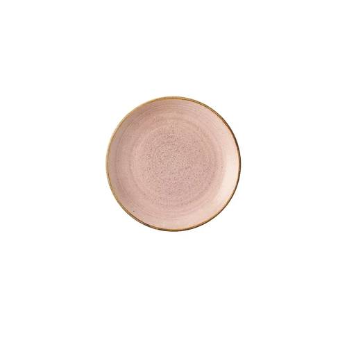 Stonecast Raw Terracotta Round Coupe Plate 165mm (Box of 12)