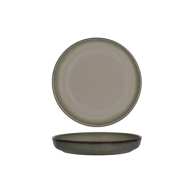 Tablekraft Artistica Round Deep Plate 240mm Canvas (Box of 6)