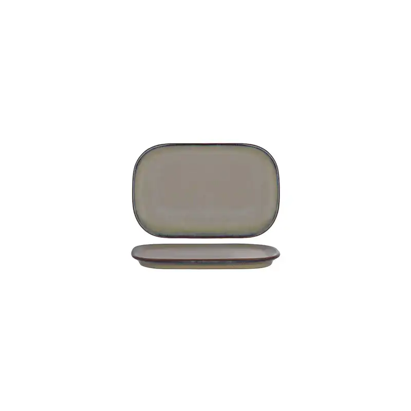 Tablekraft Artistica Rectangular Coupe Plate 170x110mm Canvas (Box of 12)