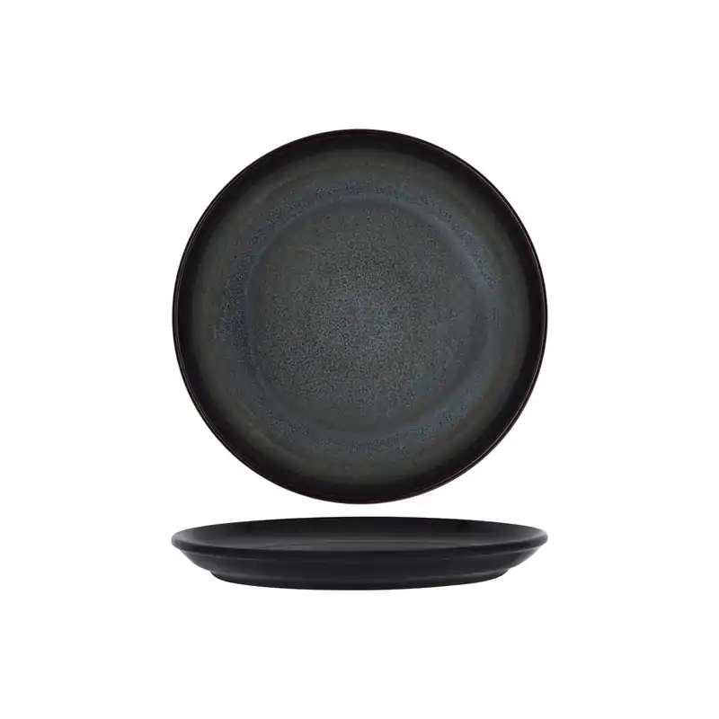 Tablekraft Artistica Round Plate Rolled Edge 270mm Pewter (Box of 12)