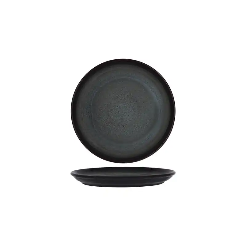 Tablekraft Artistica Round Plate Rolled Edge 220mm Pewter (Box of 12)