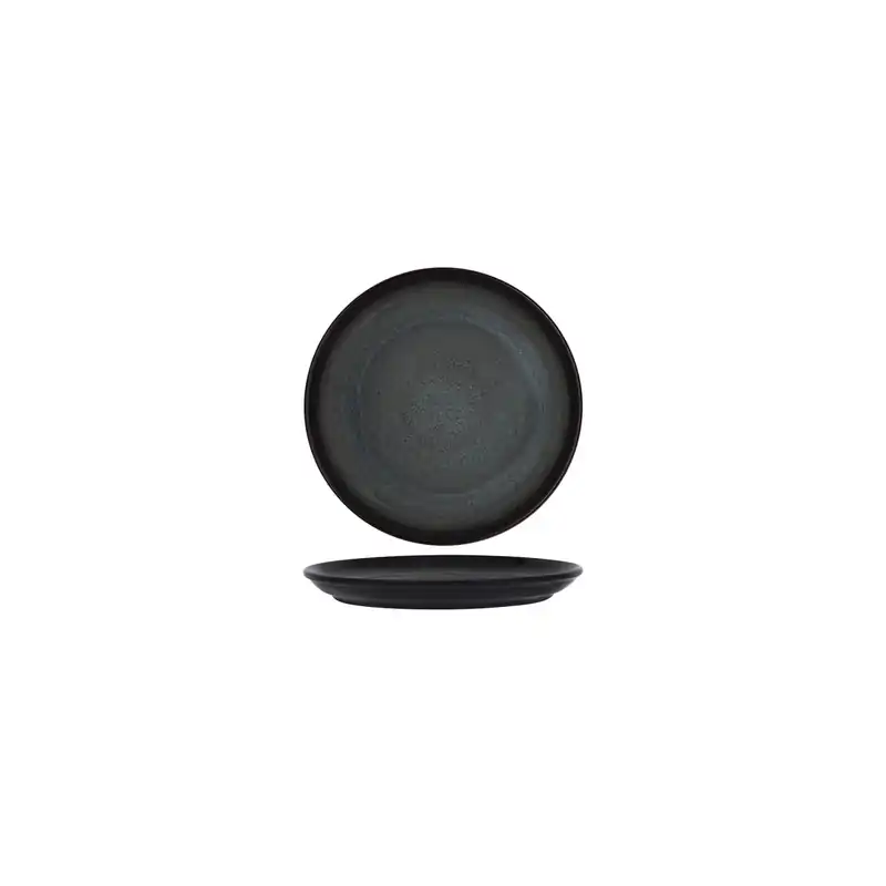 Tablekraft Artistica Round Coupe Plate 160mm Pewter (Box of 12)