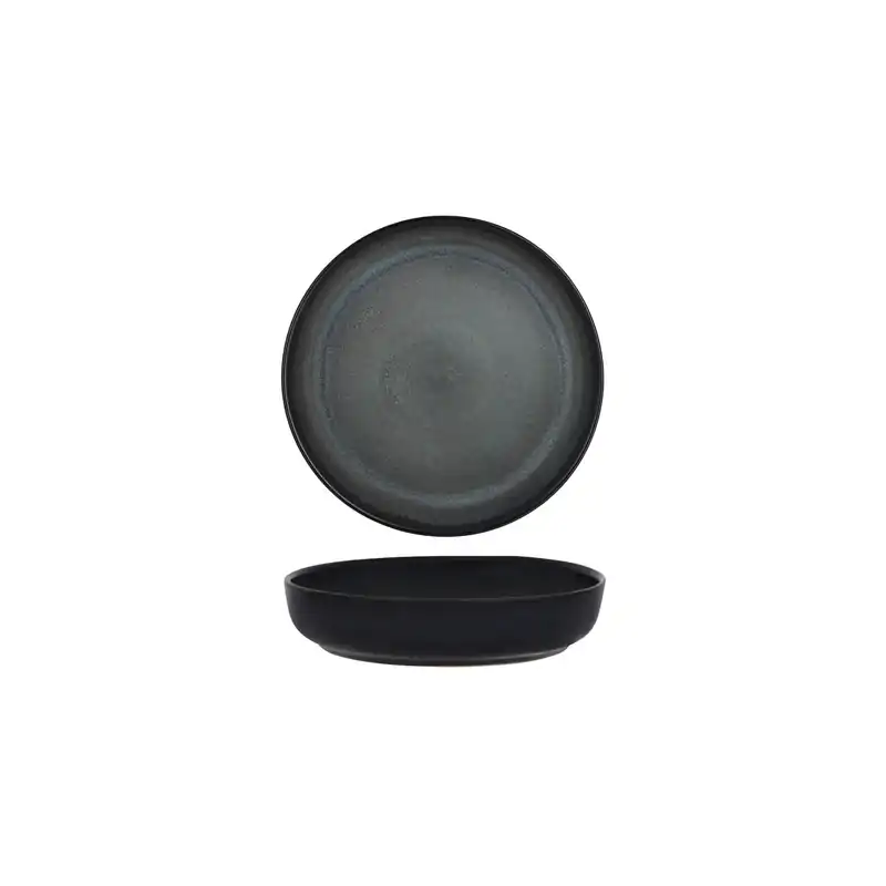 Tablekraft Artistica Round Deep Plate 180mm Pewter (Box of 12)