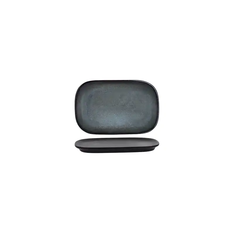 Tablekraft Artistica Rectangular Coupe Plate 170x110mm Pewter (Box of 12)