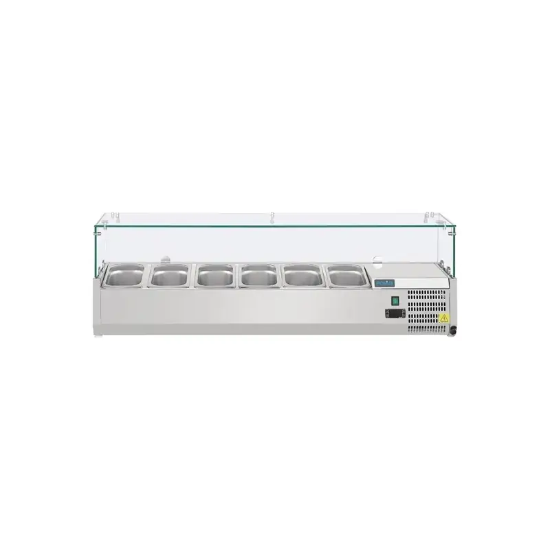 Polar AB090-A G-Series Countertop Prep Fridge 6x 1/4GN