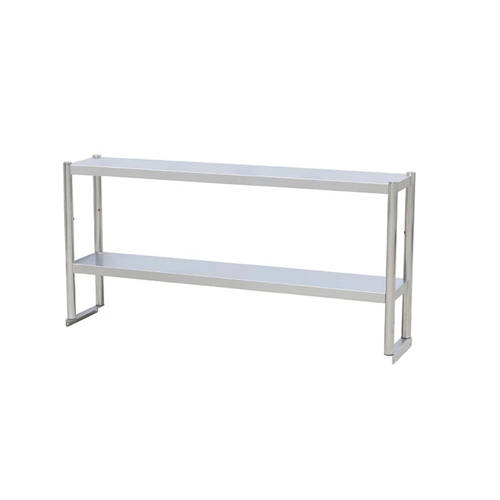 AFOD-1535 Stainless Steel Double Over Shelf 1500 x 350 x 750 mm