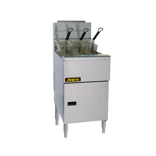 Anets AGG18 - Goldenfry Gas Tube Deep Fryer - 39 Litre