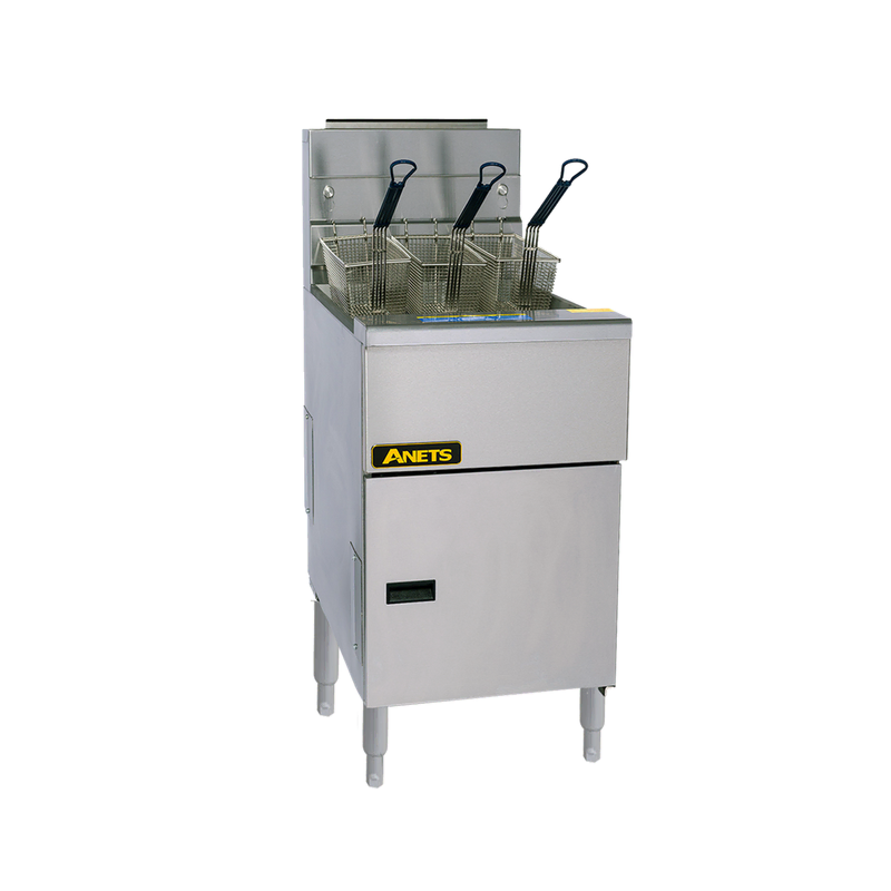 Anets AGG18 - Goldenfry Gas Tube Deep Fryer - 31-39 Litre