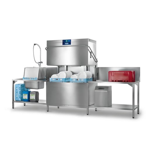 Hobart Profi AMXT - Passthrough Glass and Dishwasher - Double Rack