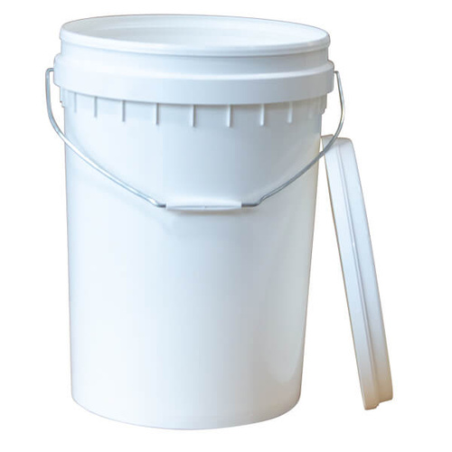 Bucket with Handle Food Grade + Lid 20lt