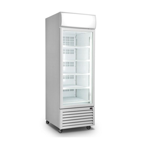 Avem Quirks AQGDMFZ1DW - Single Door Upright Display Freezer - White