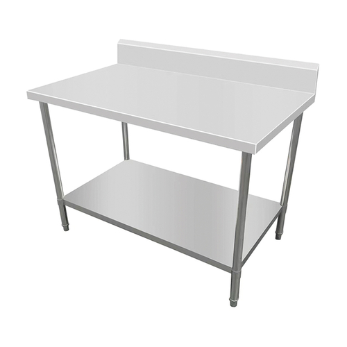 AWS-1570 Stainless Steel Work Bench with Splashback 1500w x 700d x 900h mm