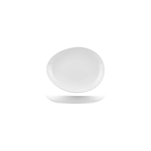 AFC Bistro Egg Shape Plate 189x159mm (Box of 36)