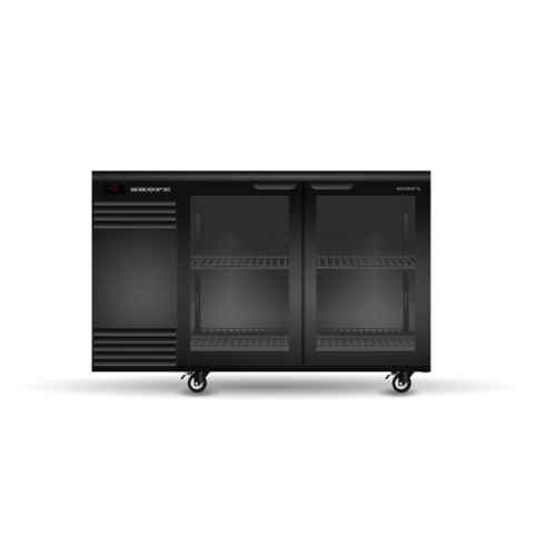 Skope BB.2.GSW - BackBar 2 Glass Swing Door Fridge