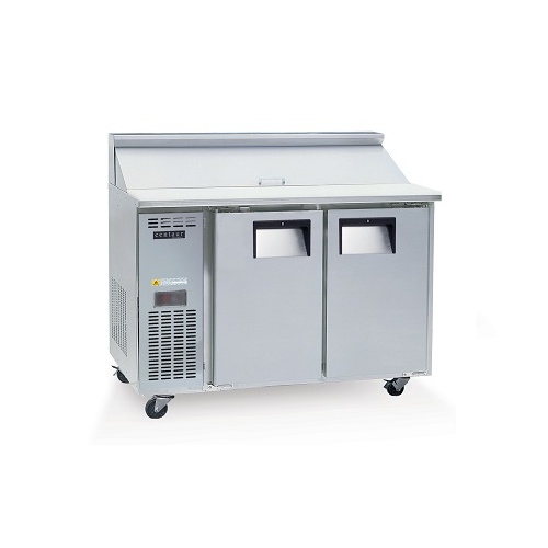 Skope BC120-S-2RROS-E - 2 Solid Door Sandwich Preparation Non-GN Fridge