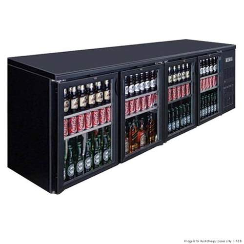 Thermaster BC4100G - Four Door Bar Cooler 2542mm