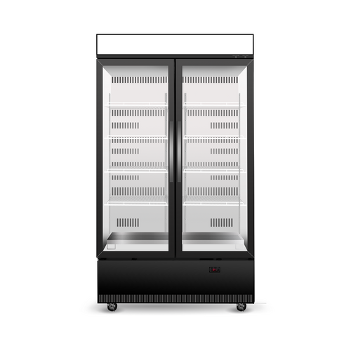Skope BCE1200N - 2 Glass Door Display or Storage Fridge