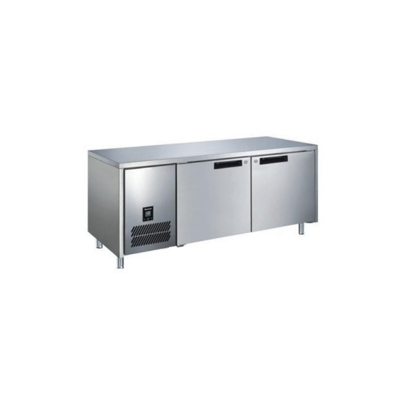 Glacian BCS71815 - 2 Door S/S Underbench Fridge
