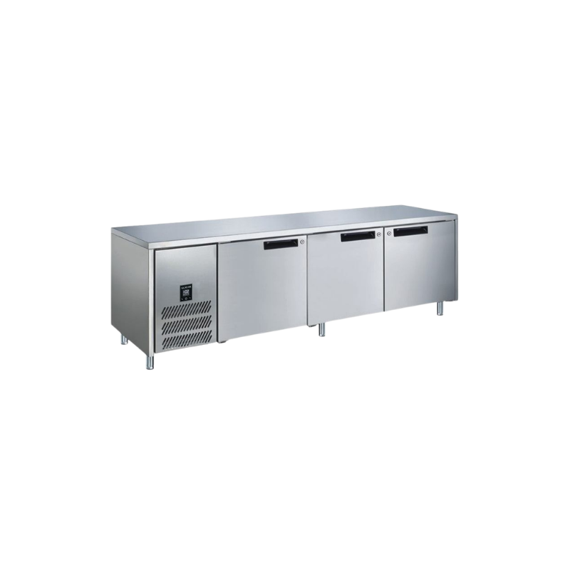 Glacian BCS72476 - 3 Door S/S Underbench Fridge