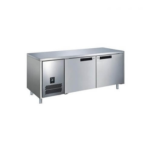 Glacian BFS61420 - 2 Door S/S Underbench Freezer