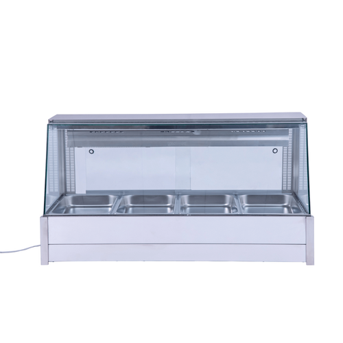 Bonvue BM14TC - Angled Countertop Wet and Dry Bain Marie