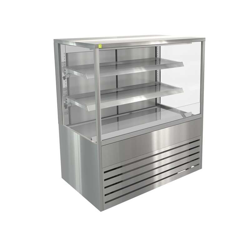 Cossiga BTGOR12 Refrigerated Freestanding Open Front with Rear Doors - 1200mm