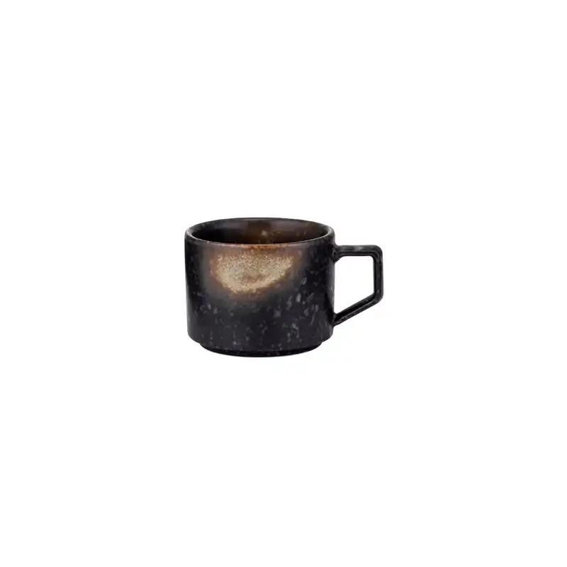 Brew Tierra Brown Straight-Side Espresso Cup 90ml (Box of 6)