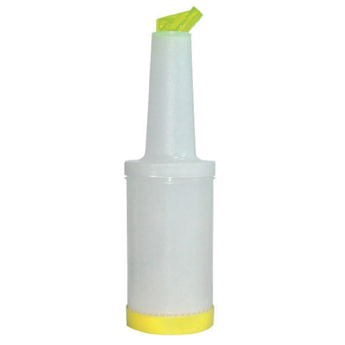 Vogue Pouring/Storing Container Yellow 1Ltr