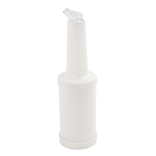 Vogue Pouring/Storing Container White 1Ltr