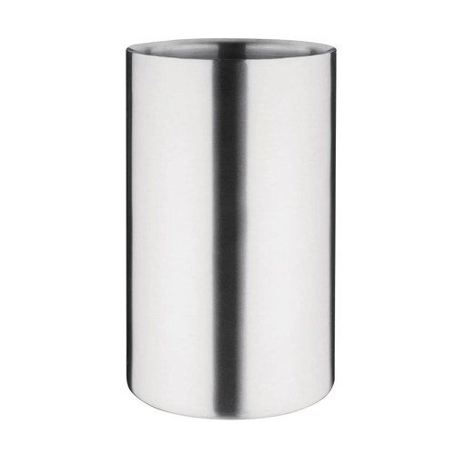 Olympia Double Wall Wine Cooler Brushed Stainless Steel 200x120mm